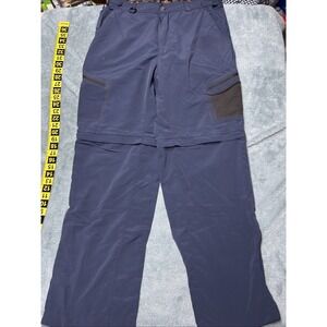 Three Forks Ranch Convertible Pants Men's L Hiking Outdoors Nylon Lightweight